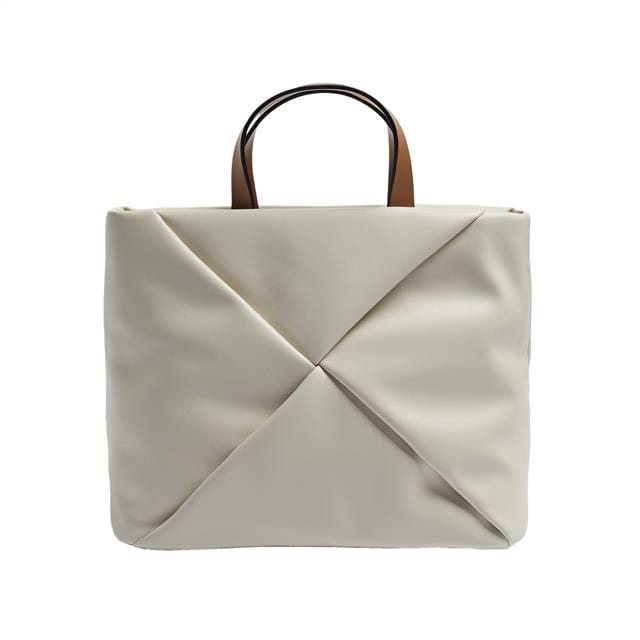 بارفوا شنطة يد مزينة بأشكال هندسية نسائي