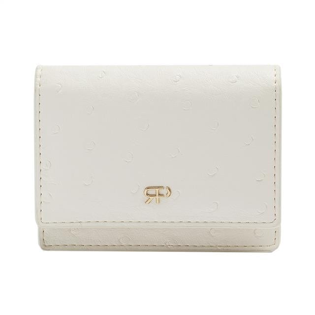 بارفوا محفظة كروت ونقود حريمي سادة نسائي أبيض