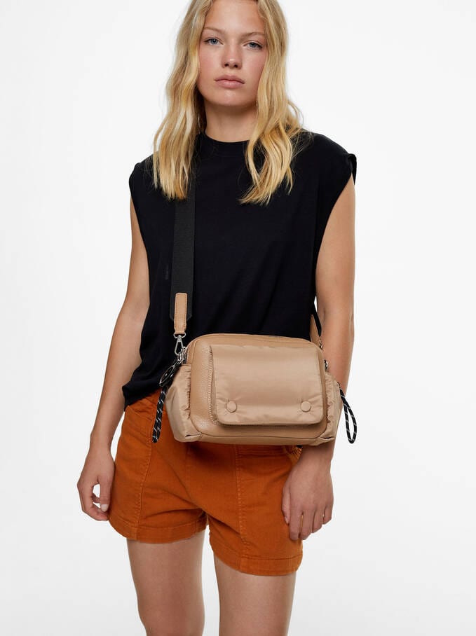 بارفوا حقيبة كروس نسائية جلد صغيرة