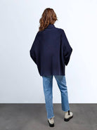 بارفوا معطف نسائي ثقيل مزود بجيوب أزرار أمامية