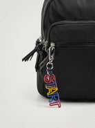 بارفوا شنطة ظهر نايلون سادة بسحاب خارجي