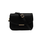 بارفوا حقيبة كروس شيك جلد ملحقة بحزام