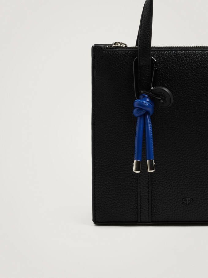 بارفوا شنطة توت باق نسائية ملحقة بحزام جلدي