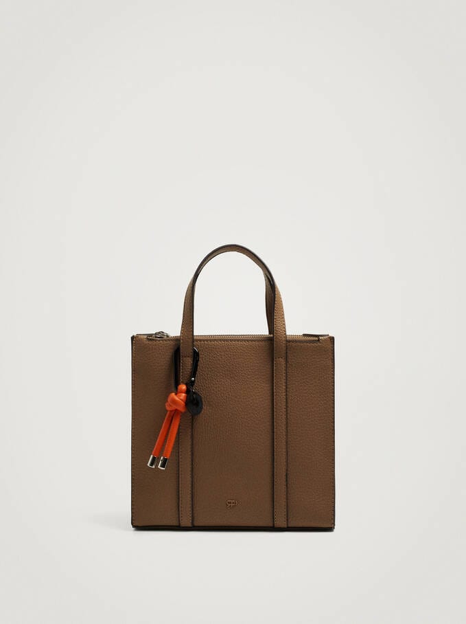 بارفوا شنطة توت باق نسائية ملحقة بحزام جلدي