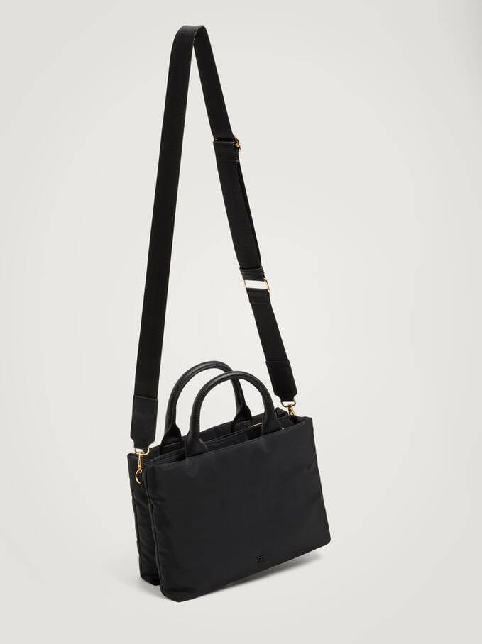 بارفوا شنطة توت باق جلد بحامل يد طويل