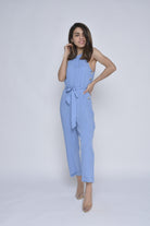 كيتشن جمبسوت سادة بحزام على الخصر بزراير جانبية طويلة نسائي