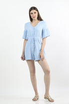 كيتشن جمبسوت قصير مخصر سادة نسائي