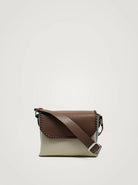 بارفوا حقيبة كروس جلد ملونة بكباس