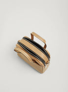 بارفوا حقيبة كروس جلد سادة بحامل يد