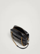 بارفوا حقيبة كتف جلد سادة مزينة بسلسال