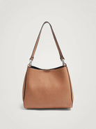 بارفوا شنطة كتف نسائية سادة جلد