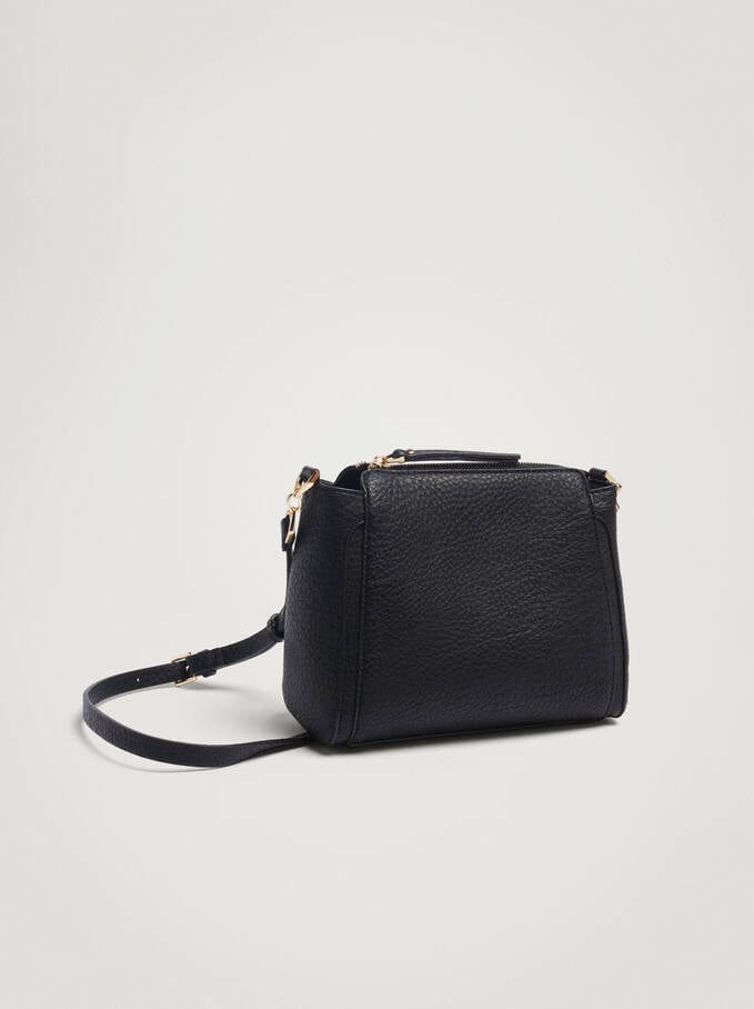 بارفوا حقيبة كروس جلد برباط جلدي طويل