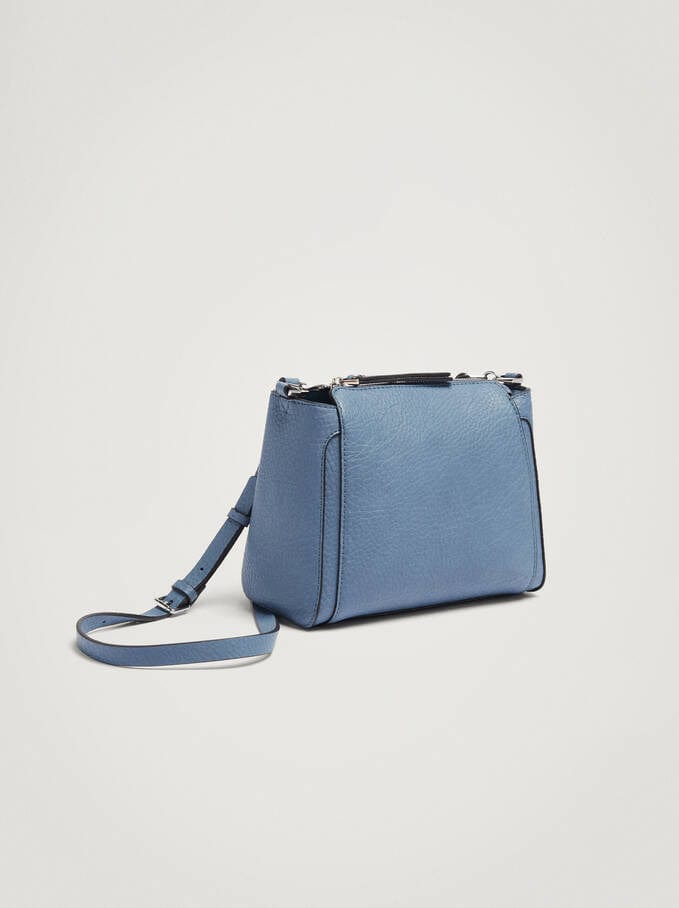 بارفوا حقيبة كروس جلد برباط جلدي طويل