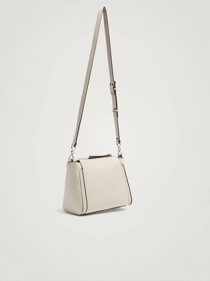 بارفوا حقيبة كروس جلد برباط جلدي طويل