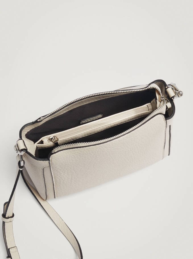 بارفوا حقيبة كروس جلد برباط جلدي طويل