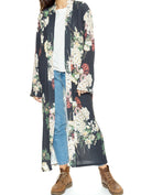 شانا كارديجان مورد طويل كم طويل نسائي أسود