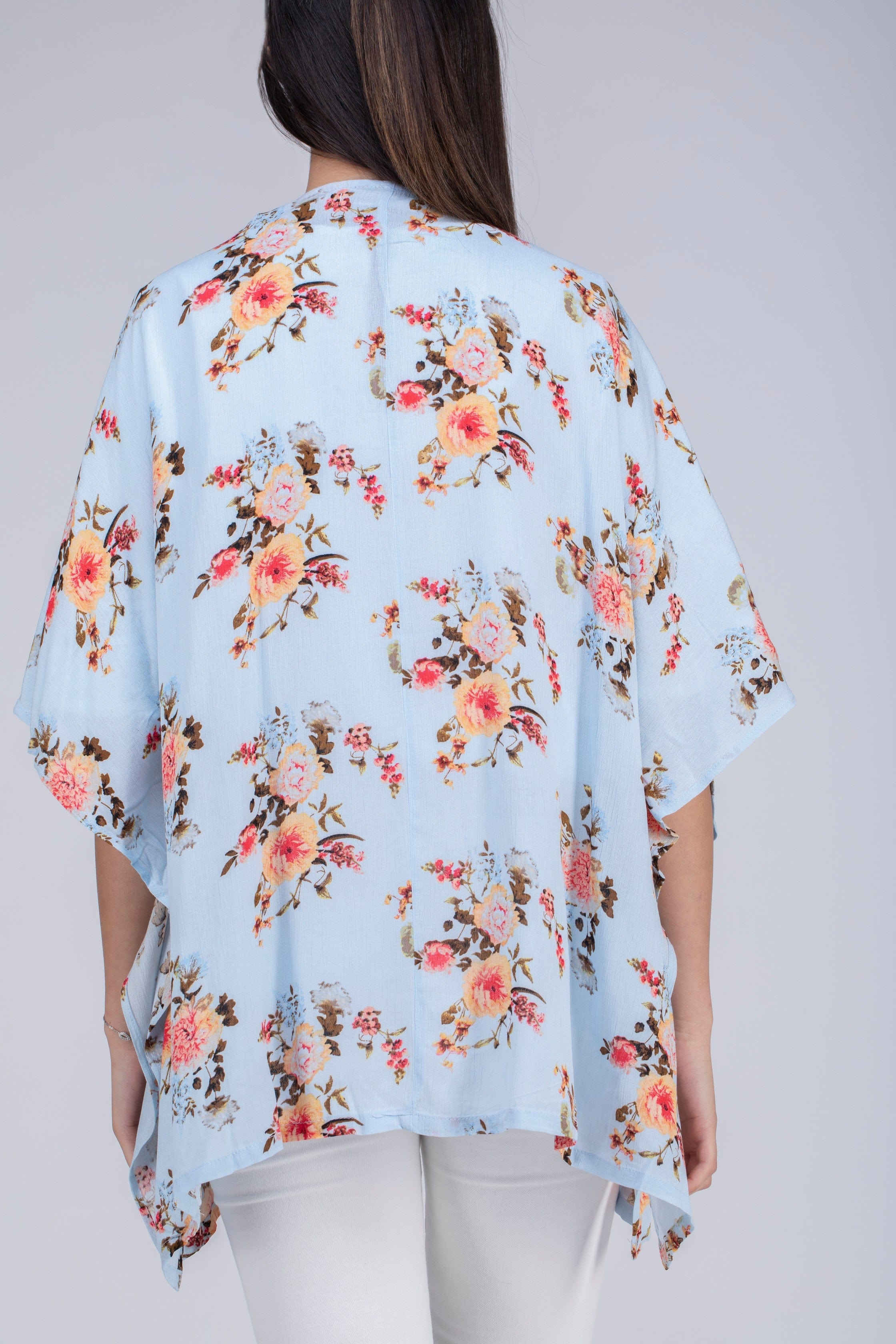 ميكا كارديجان مشجر مفتوح بأكمام طويلة