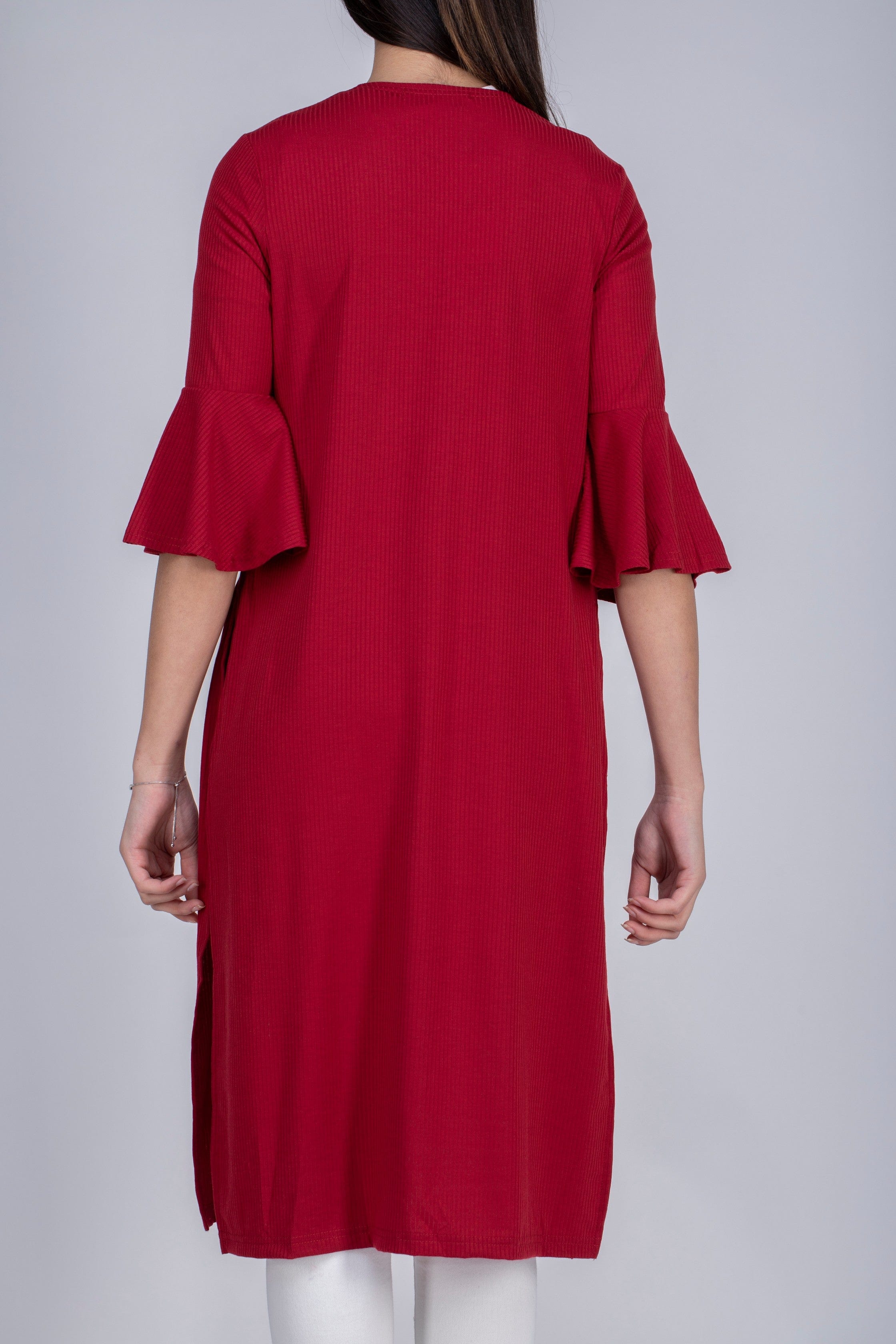 كارديجان طويل مضلع 3/4 كم