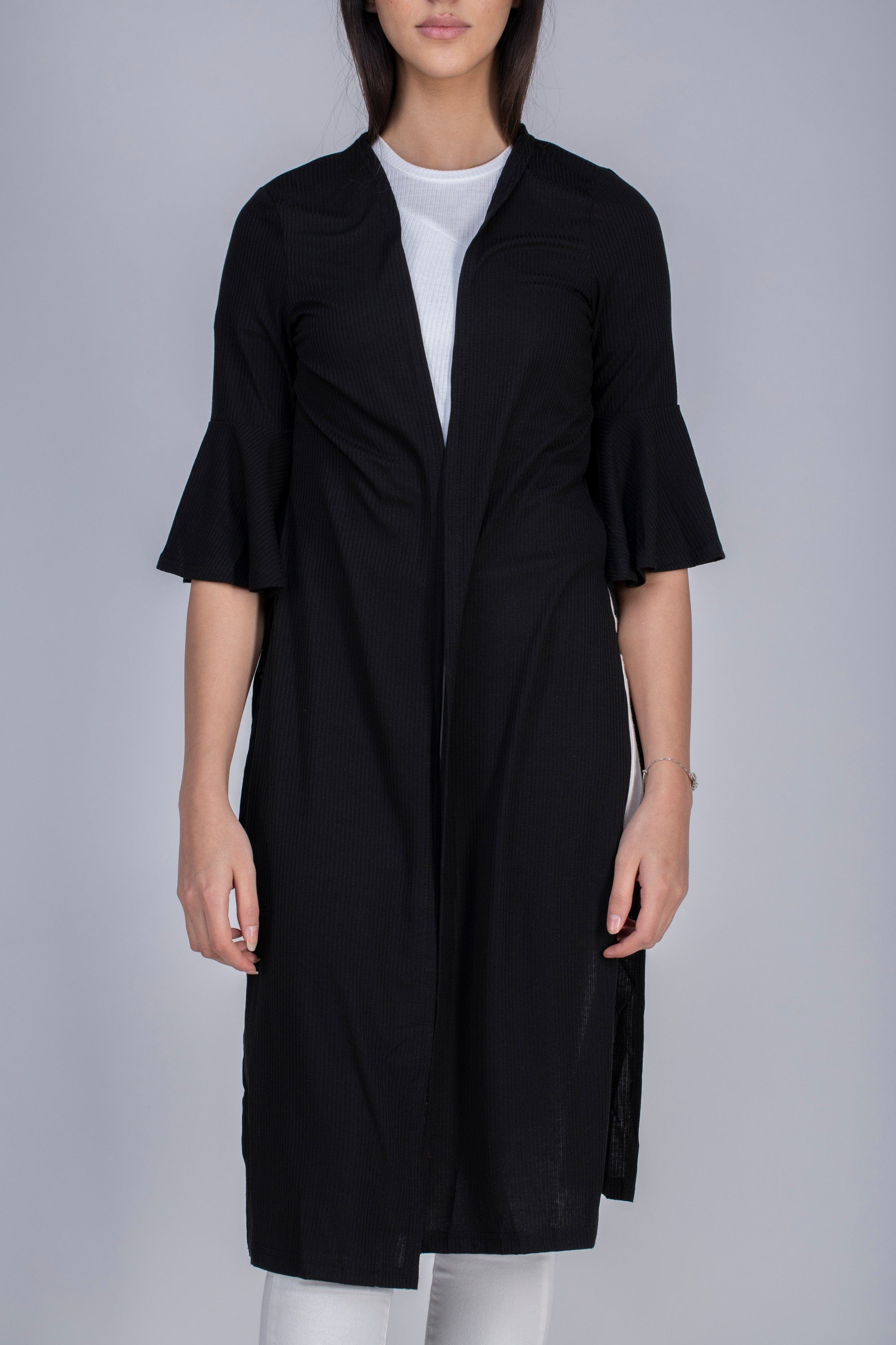 كارديجان طويل مضلع 3/4 كم