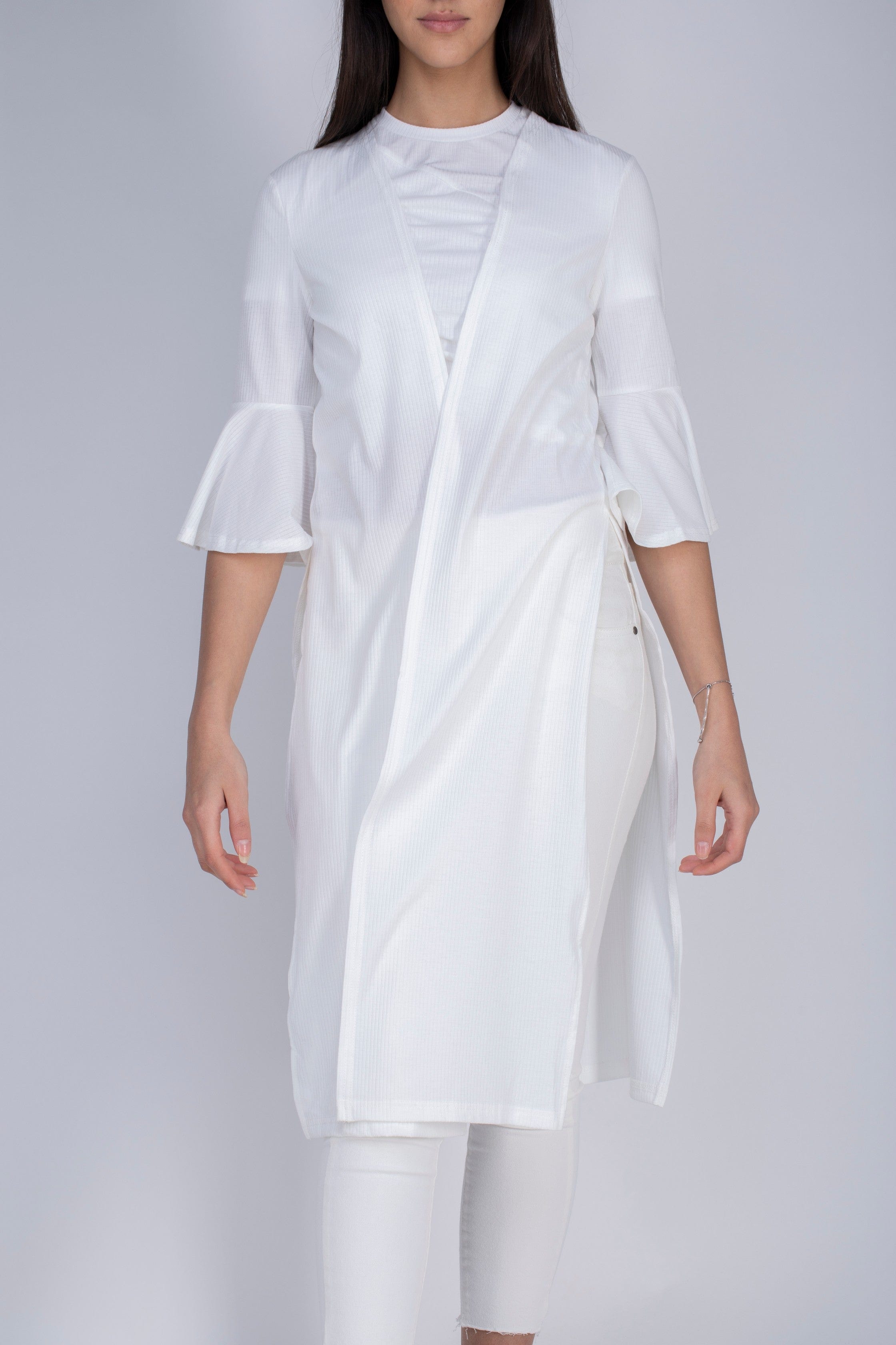 كارديجان طويل مضلع 3/4 كم