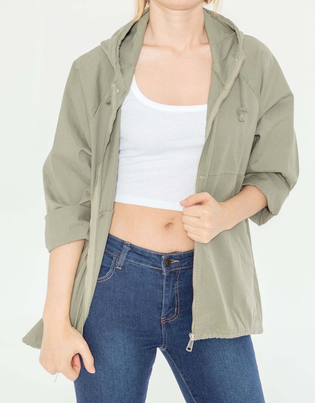 شانا جاكيت طويل من الخلف بهودي