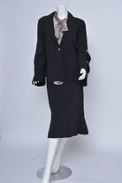 داليدرس جاكيت رسمي كم طويل بزرار أمامي نسائي