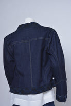 داليدرس جاكيت جينز قصير كم طويل نسائي جينز داكن