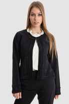 داليدرس كارديجان قصير كم طويل مع تطريزات