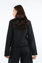 داليدرس بلوزة طويلة الأكمام مخرم واسع أوف وايت