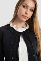 داليدرس كارديجان قصير كم طويل مع تطريزات