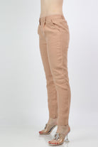 داليدرس بنطلون سادة بأساور من أسفل سادة نسائي لوز