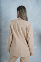 داليدرس بليزر حريمي بزر واحد فقط من الأمام رملي