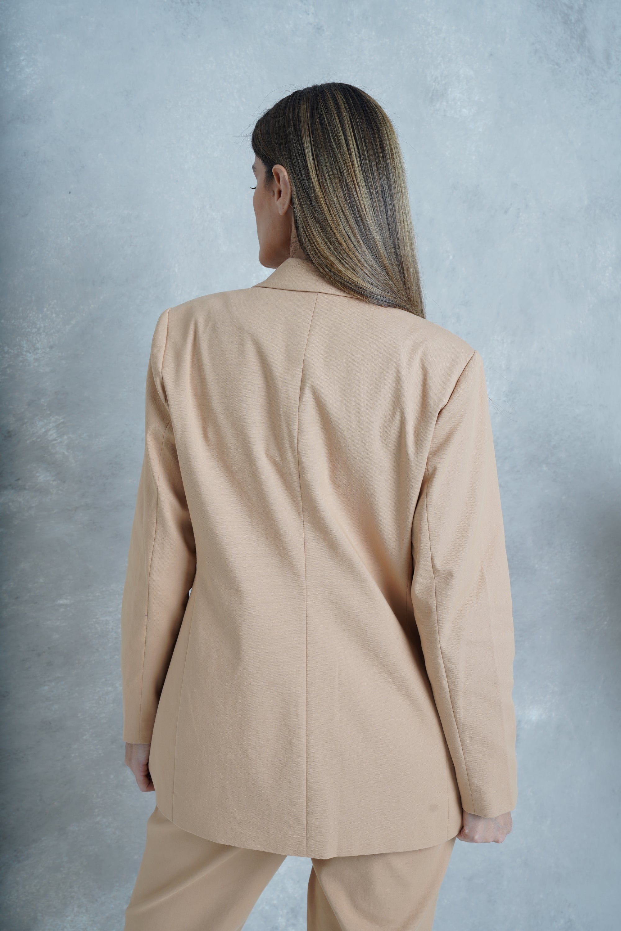 داليدرس بليزر حريمي بزر واحد فقط من الأمام رملي