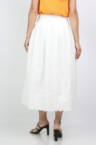 داليدرس تنورة سادة بقصة من الأسفل برباط من الخصر