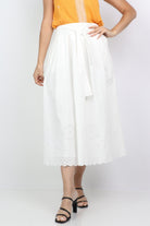 داليدرس تنورة سادة بقصة من الأسفل برباط من الخصر