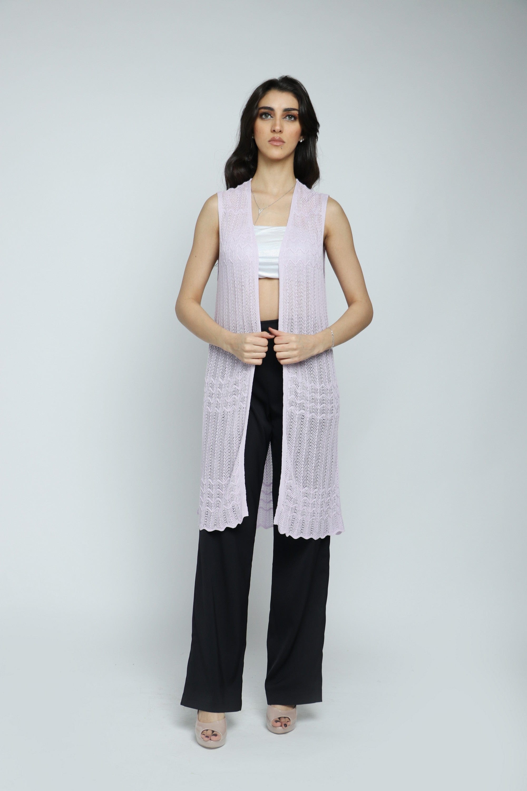 داليدرس فيست نسائي مخرم سادة