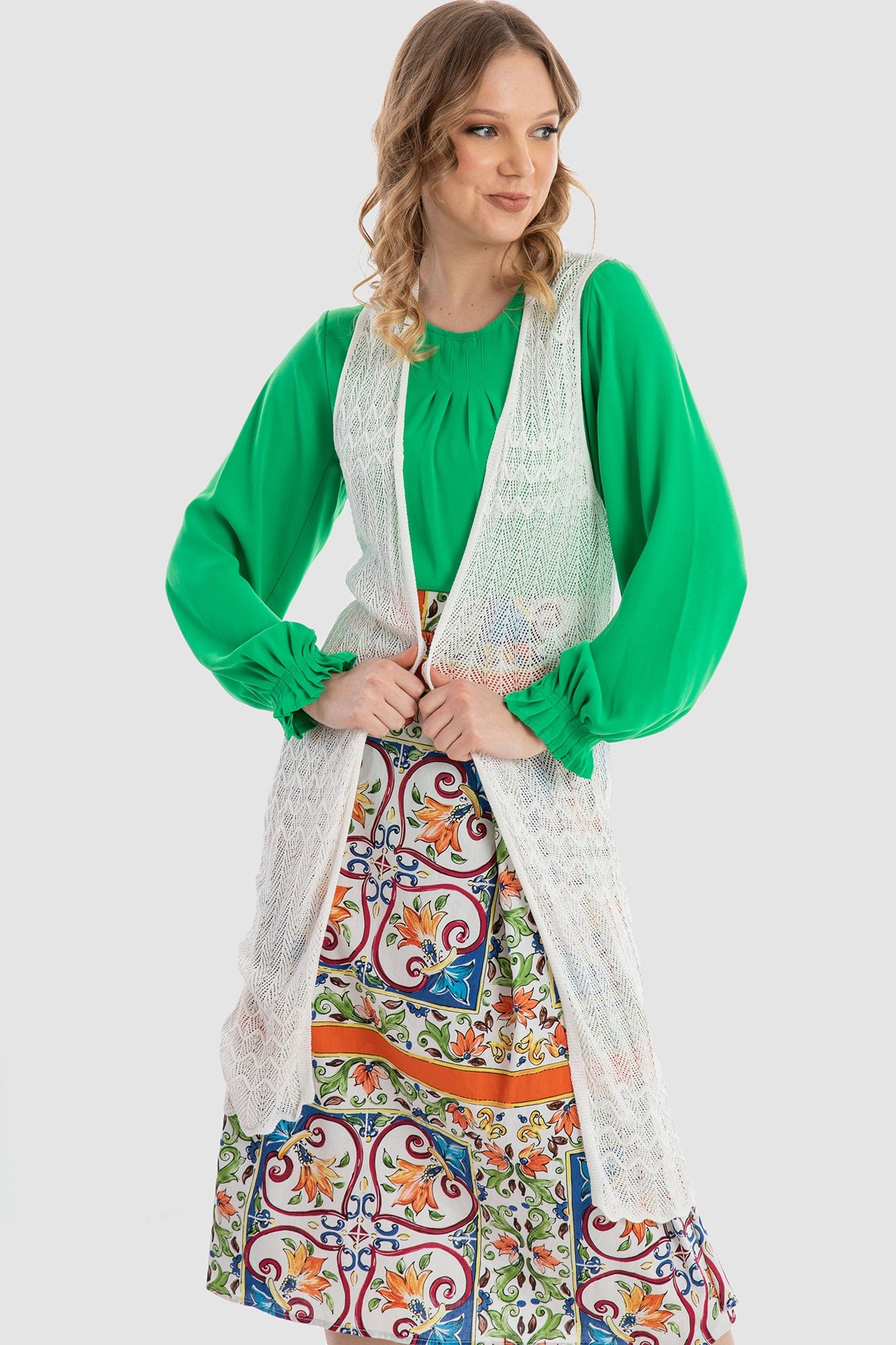 داليدرس فيست نسائي مخرم سادة