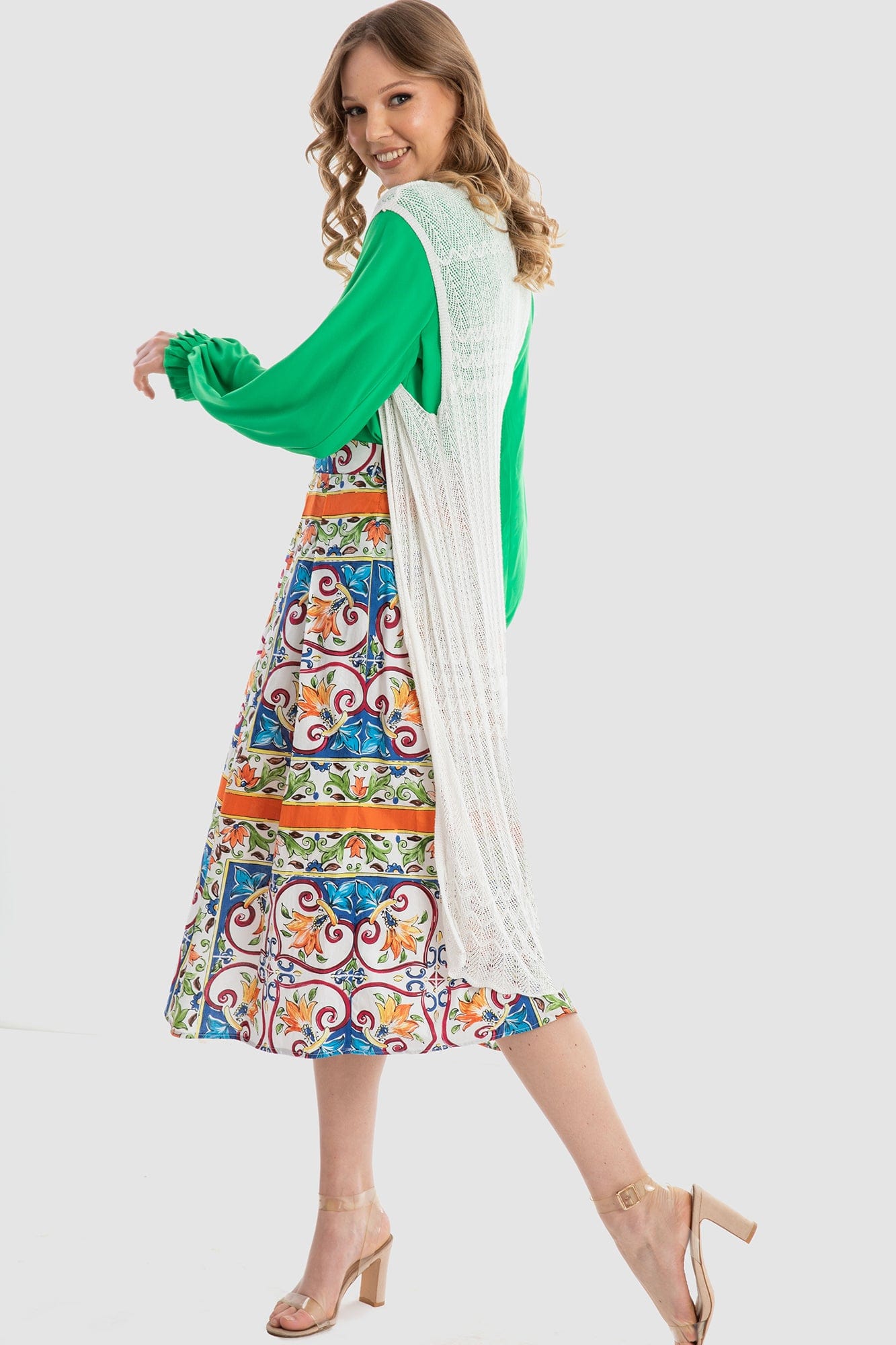 داليدرس فيست نسائي مخرم سادة