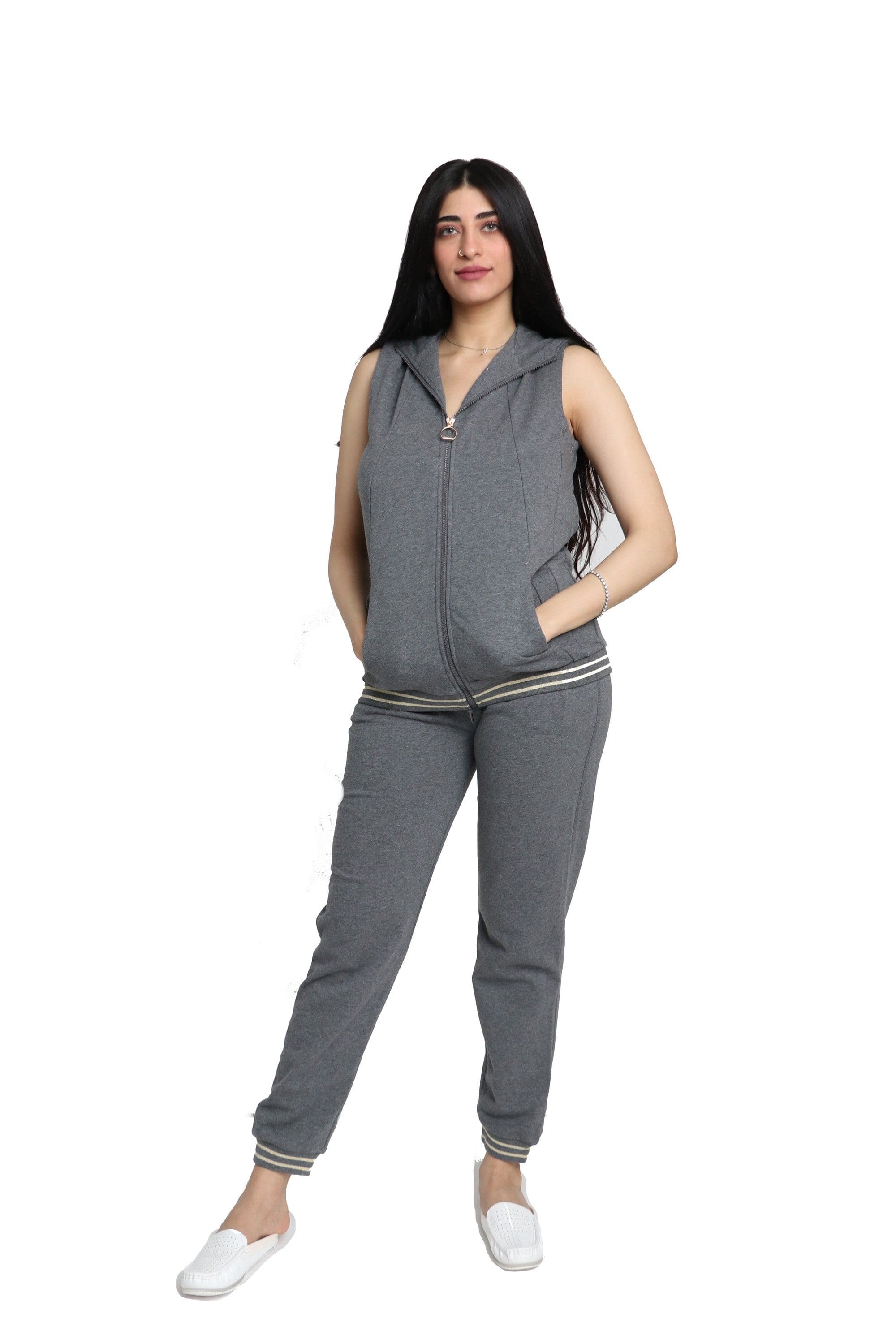 داليدرس فيست نسائي بهودي سادة رمادي