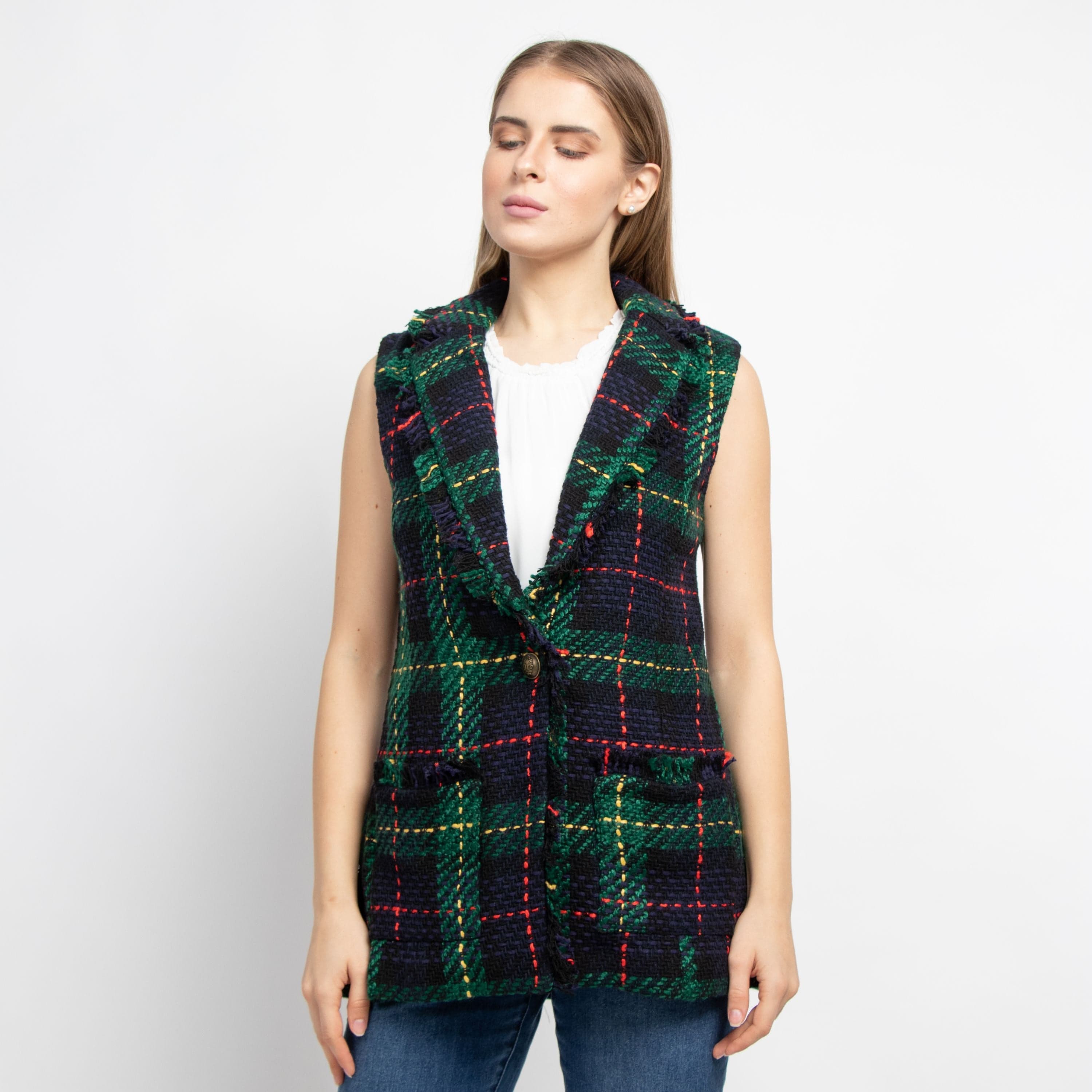 داليدرس فيست منسوج بجيوب أمامية أزرق داكن/أخضر