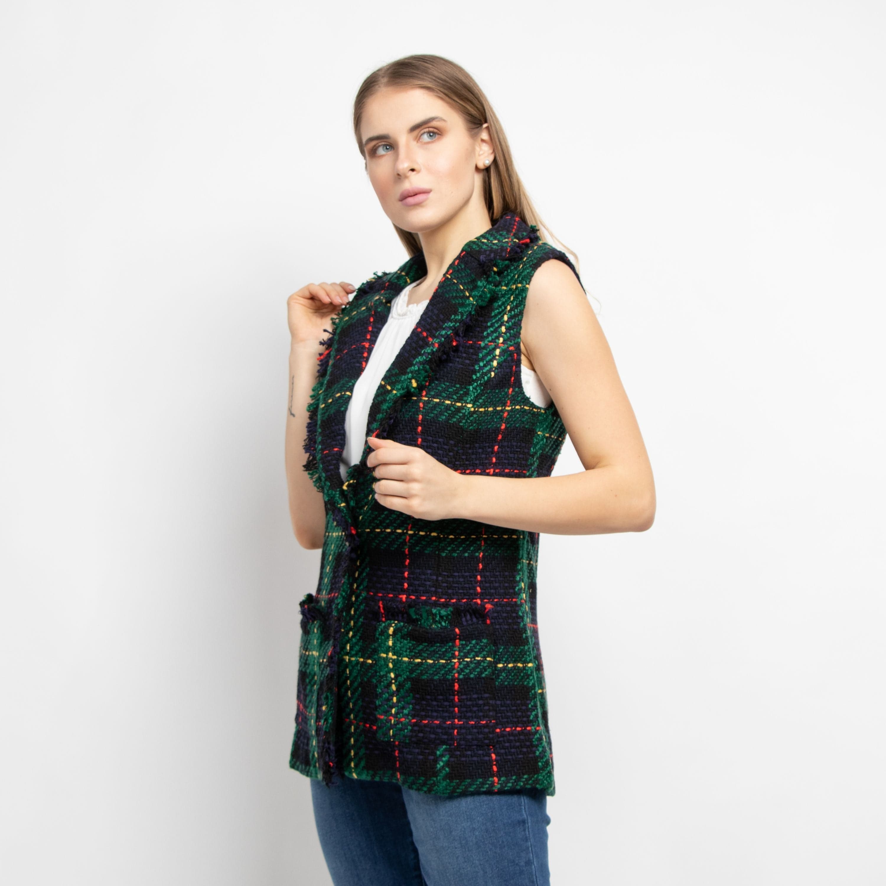 داليدرس فيست منسوج بجيوب أمامية أزرق داكن/أخضر