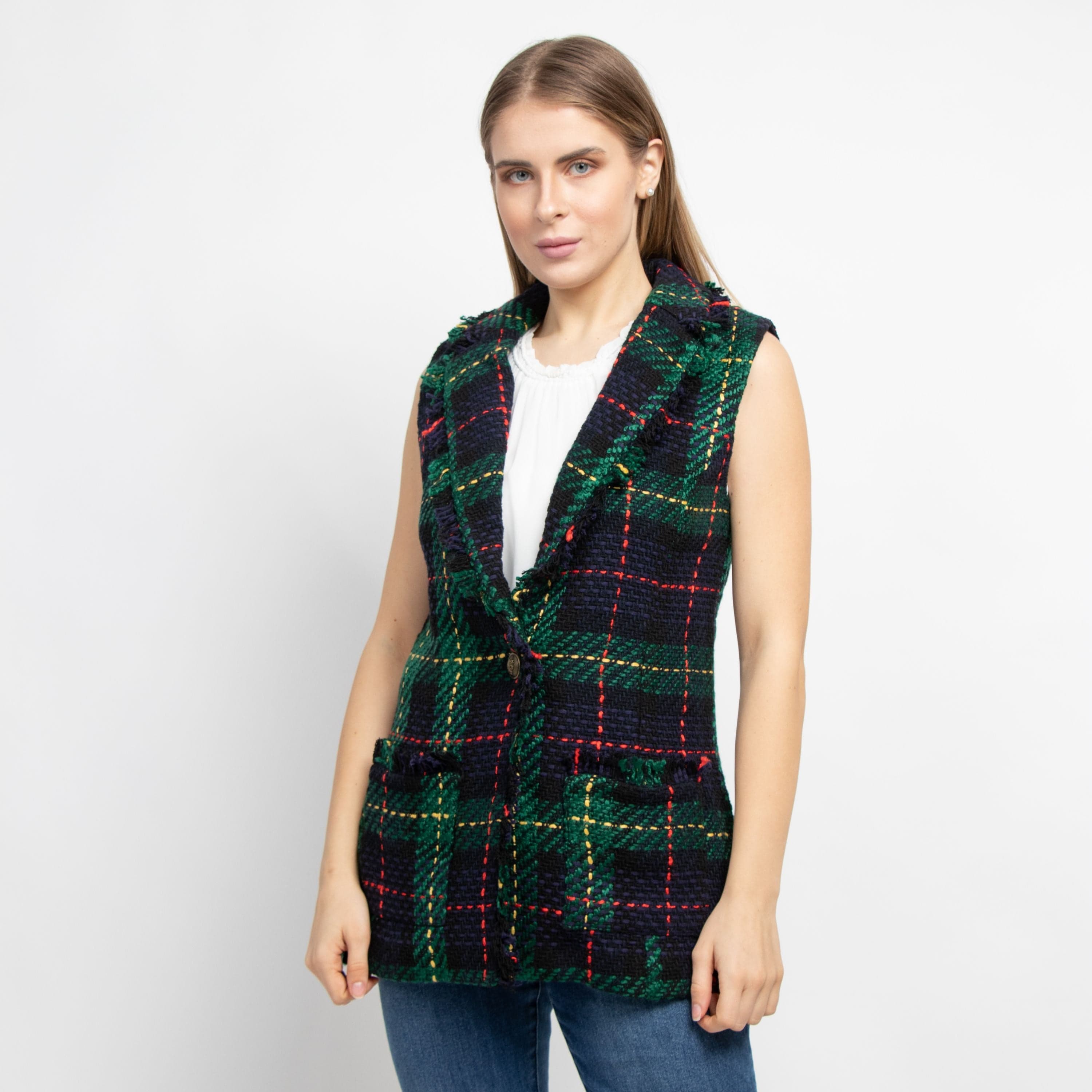 داليدرس فيست منسوج بجيوب أمامية أزرق داكن/أخضر