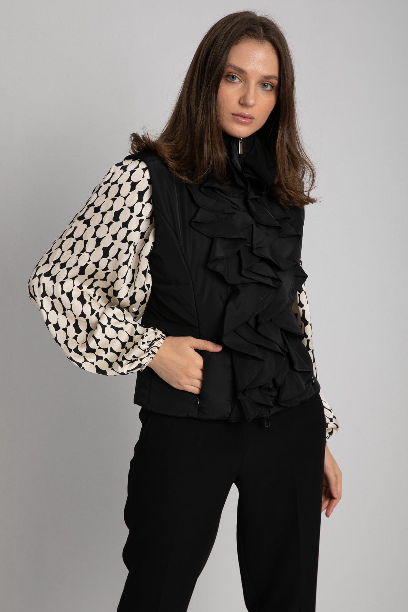 داليدرس فيست بكرانيش بسحاب أمامي أسود