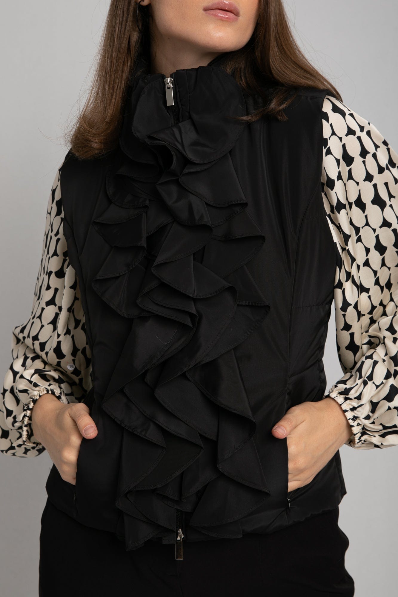 داليدرس فيست بكرانيش بسحاب أمامي أسود