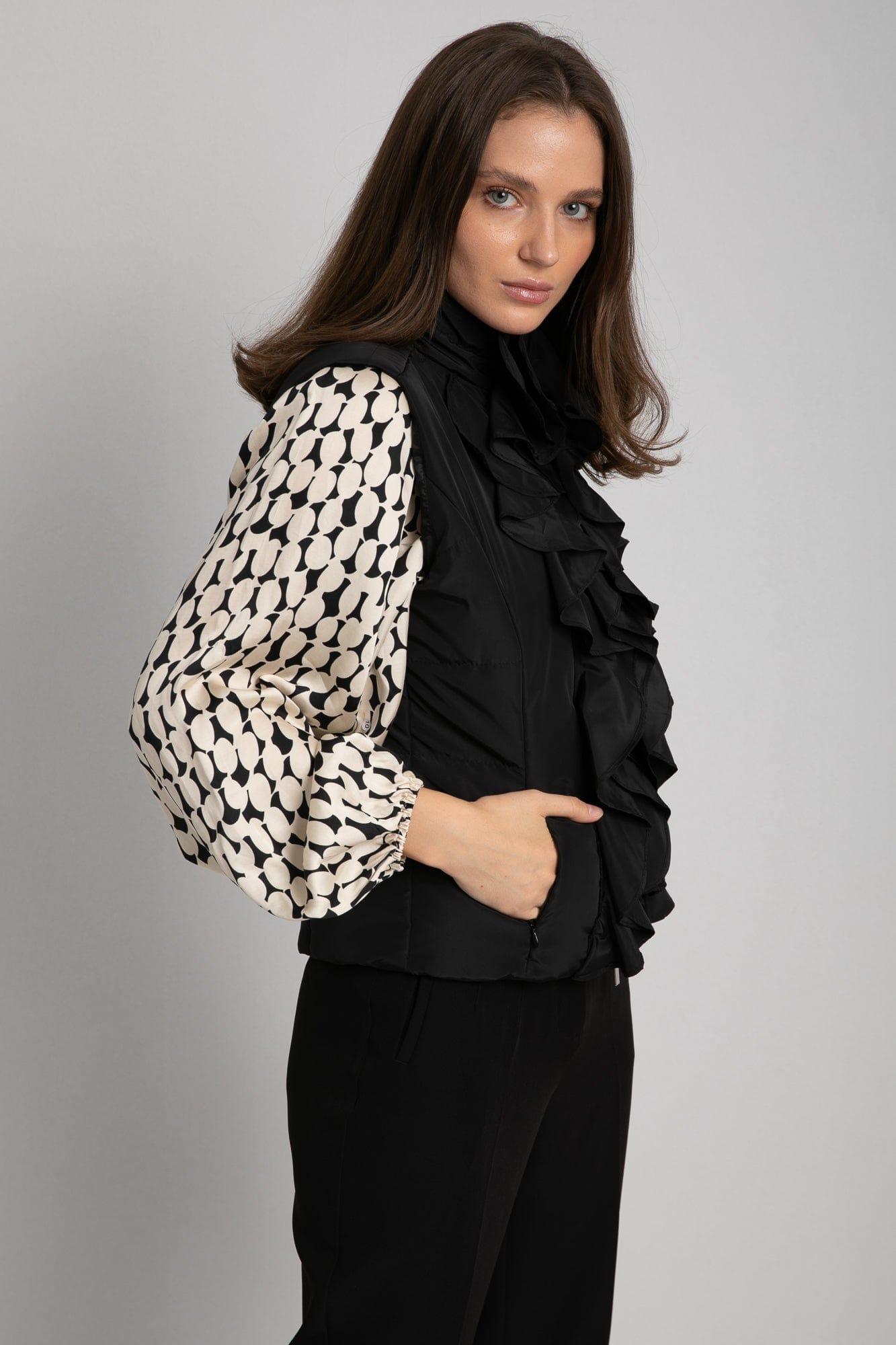 داليدرس فيست بكرانيش بسحاب أمامي أسود