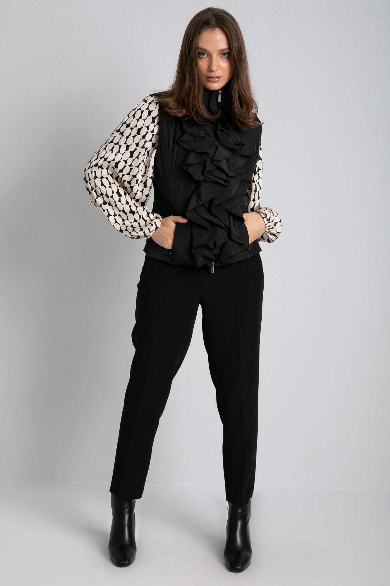 داليدرس فيست بكرانيش بسحاب أمامي أسود