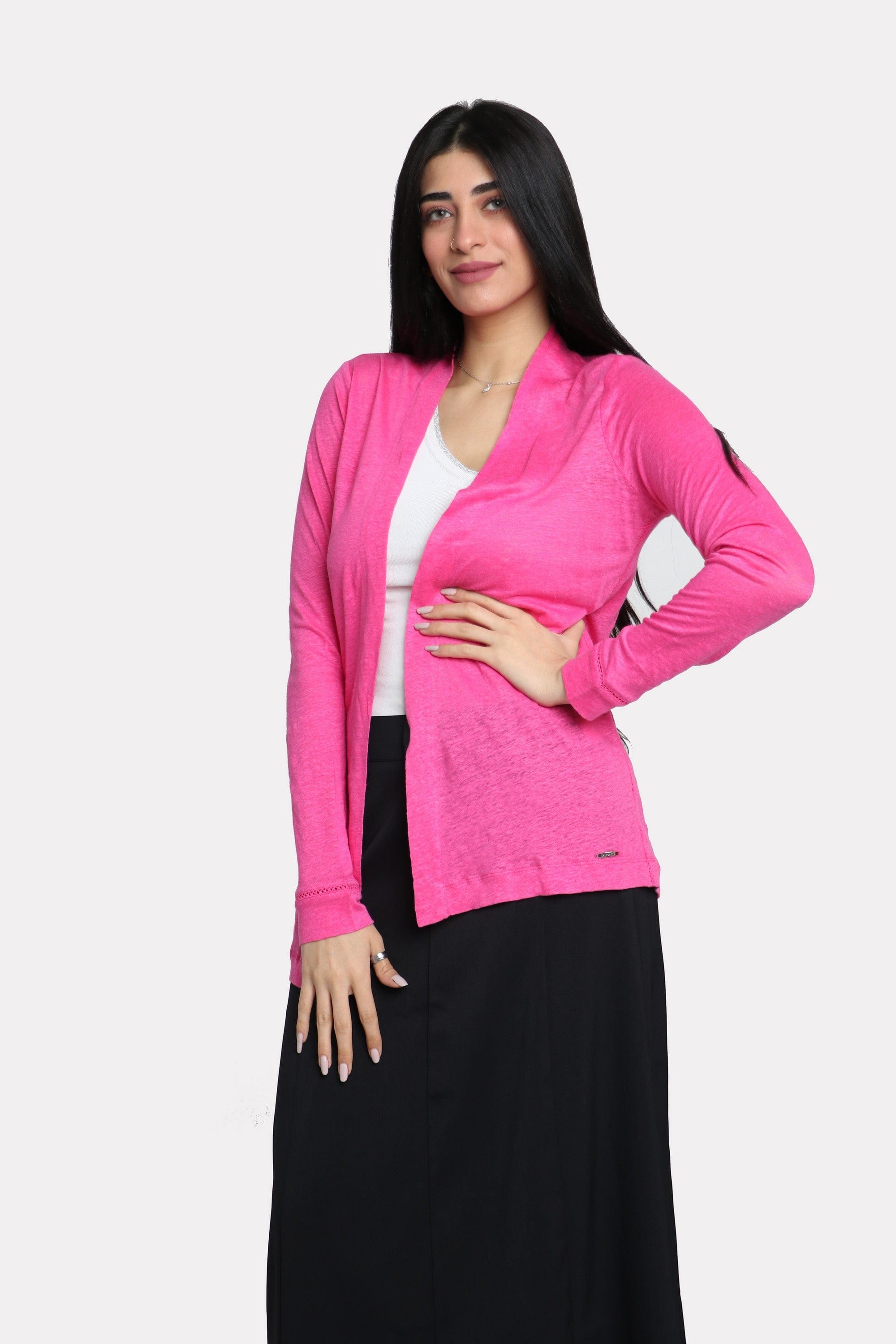 داليدرس كارديجان سادة قصير كم طويل نسائي