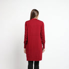 داليدرس كارديجان طويل سادة مزين بأزرار نسائي