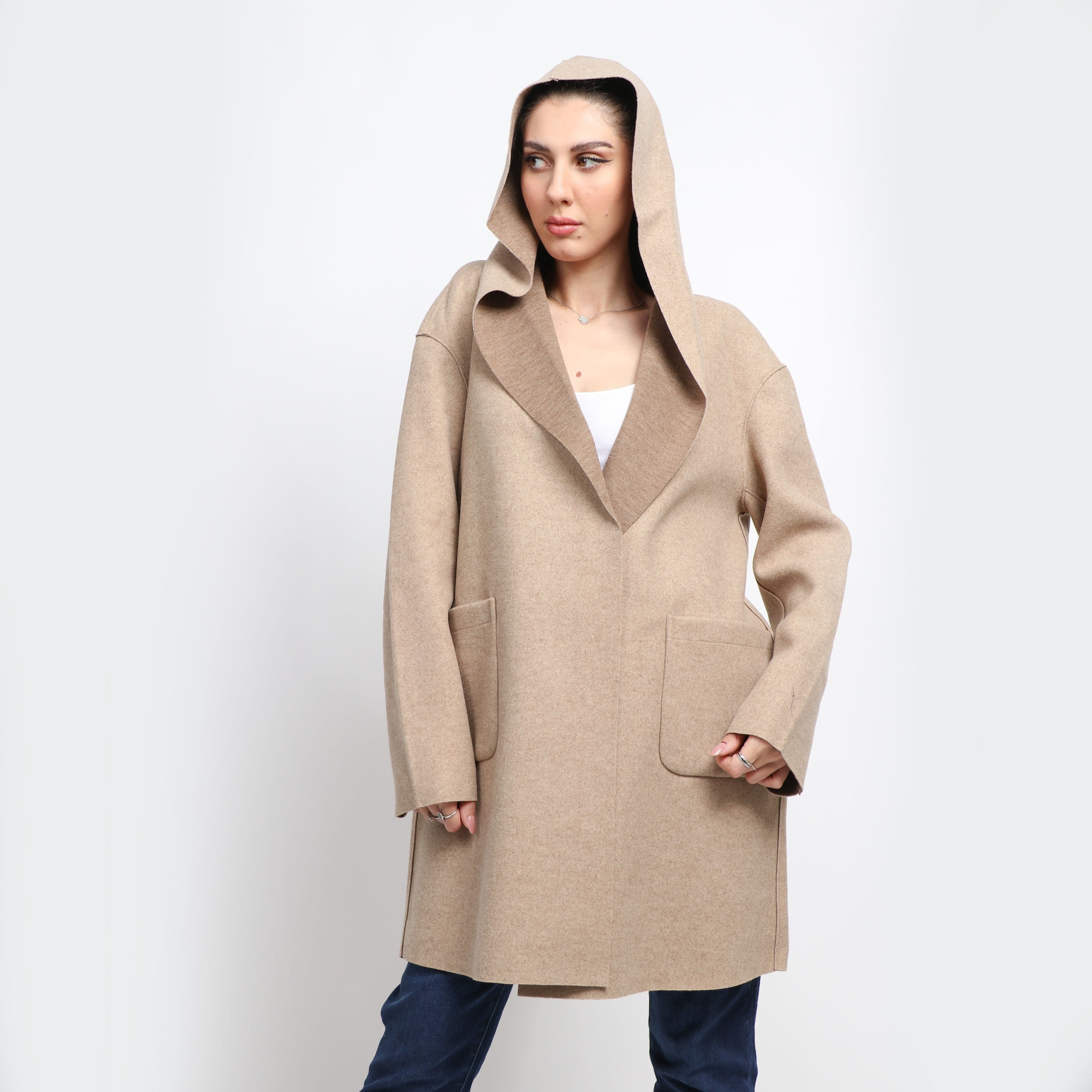 داليدرس كارديجان طويل سادة برباط وجيوب نسائي جملي