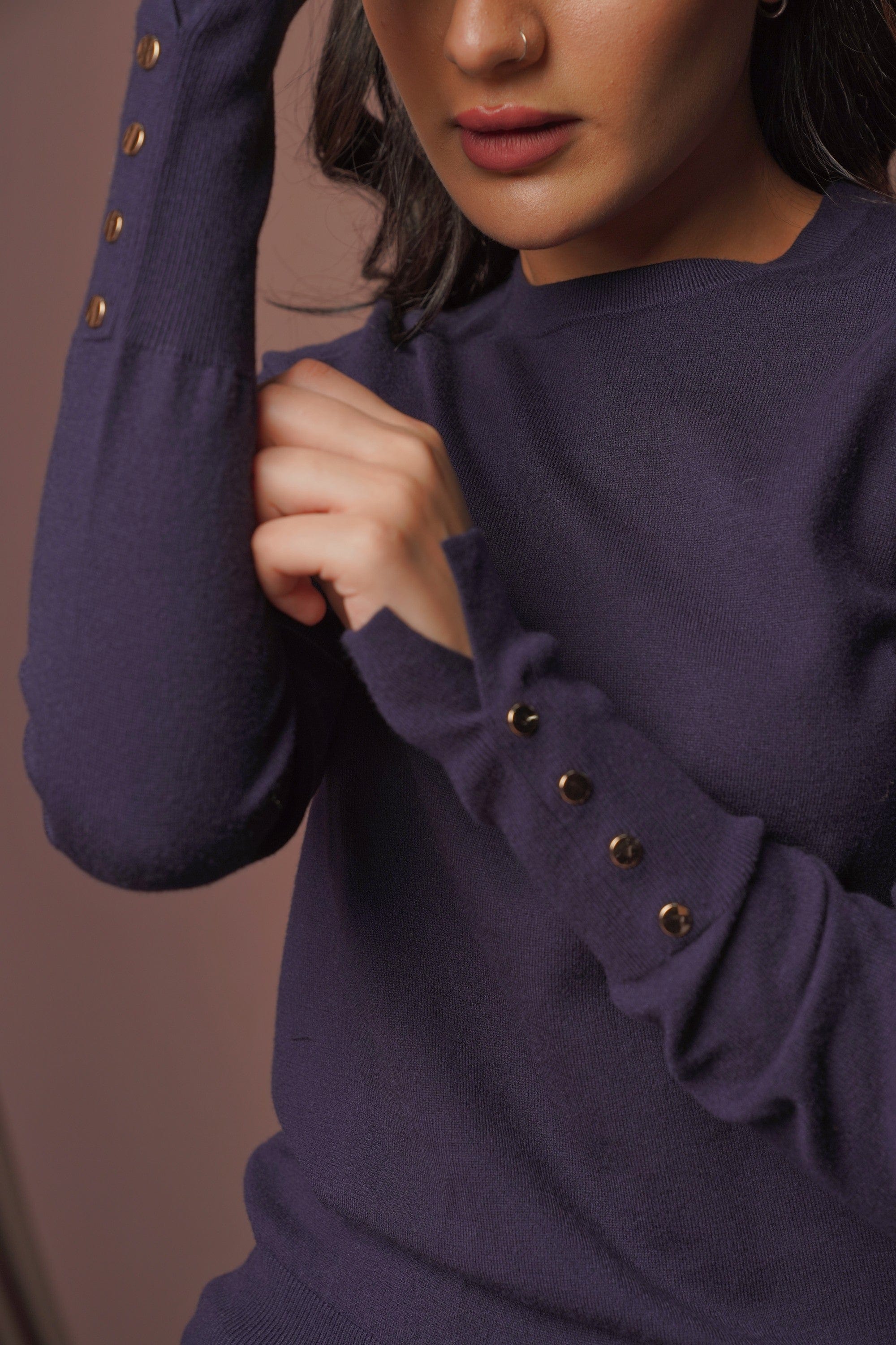 داليدرس بلوفر شتوى حريمى بأكمام طويلة